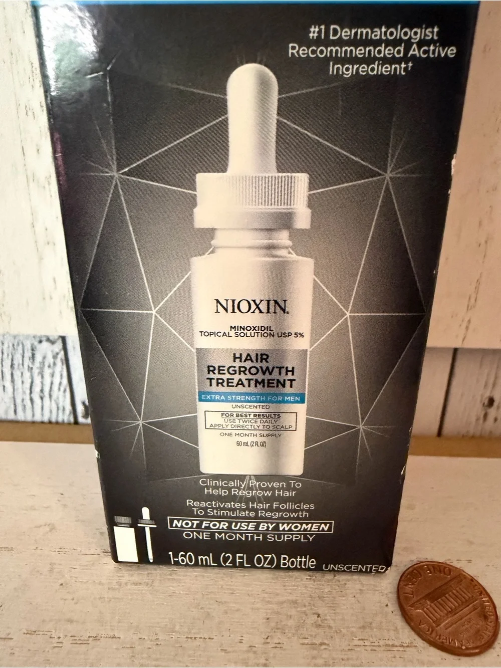 NIOXIN Hair Regrowth Treatment for MEN, NIB & Sealed, 2oz Discontinued 08/20